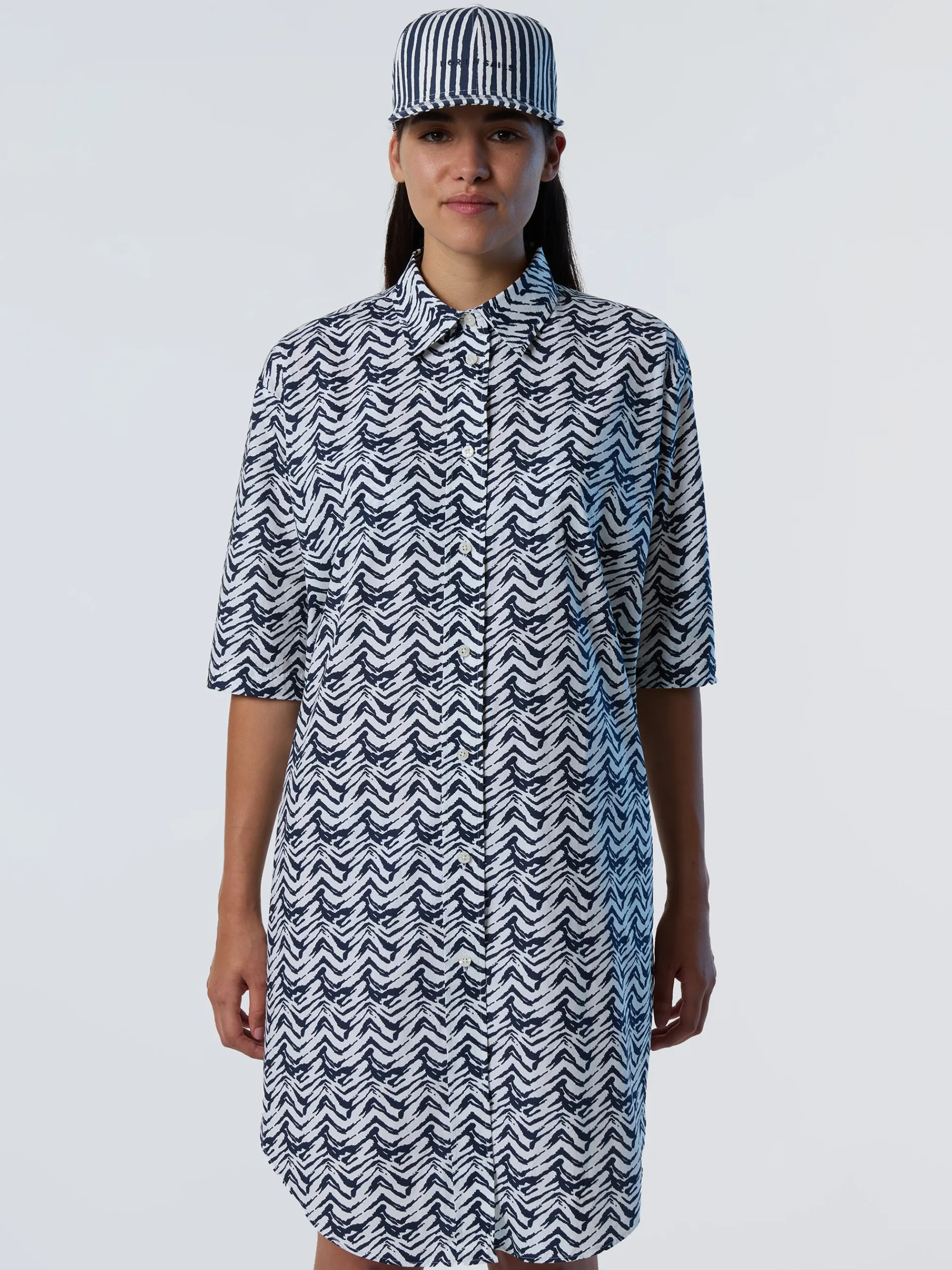 North Sails Abito chemisier stampato*Donna Outlet
