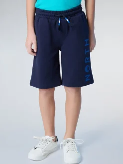 North Sails Bermuda in felpa con logo* Outlet|Pantaloncini