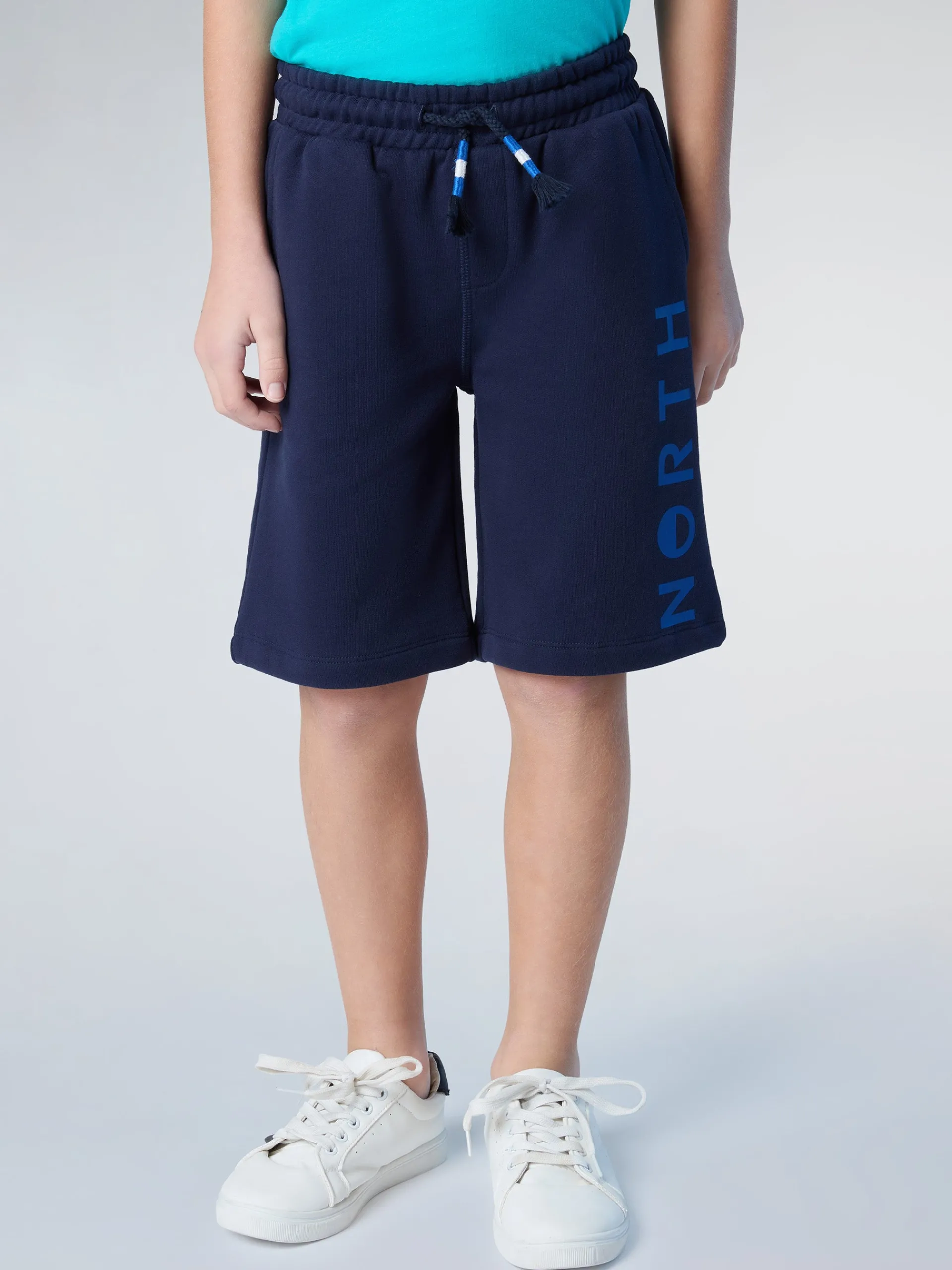 North Sails Bermuda in felpa con logo* Outlet|Pantaloncini