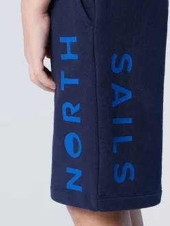 North Sails Bermuda in felpa con logo* Outlet|Pantaloncini
