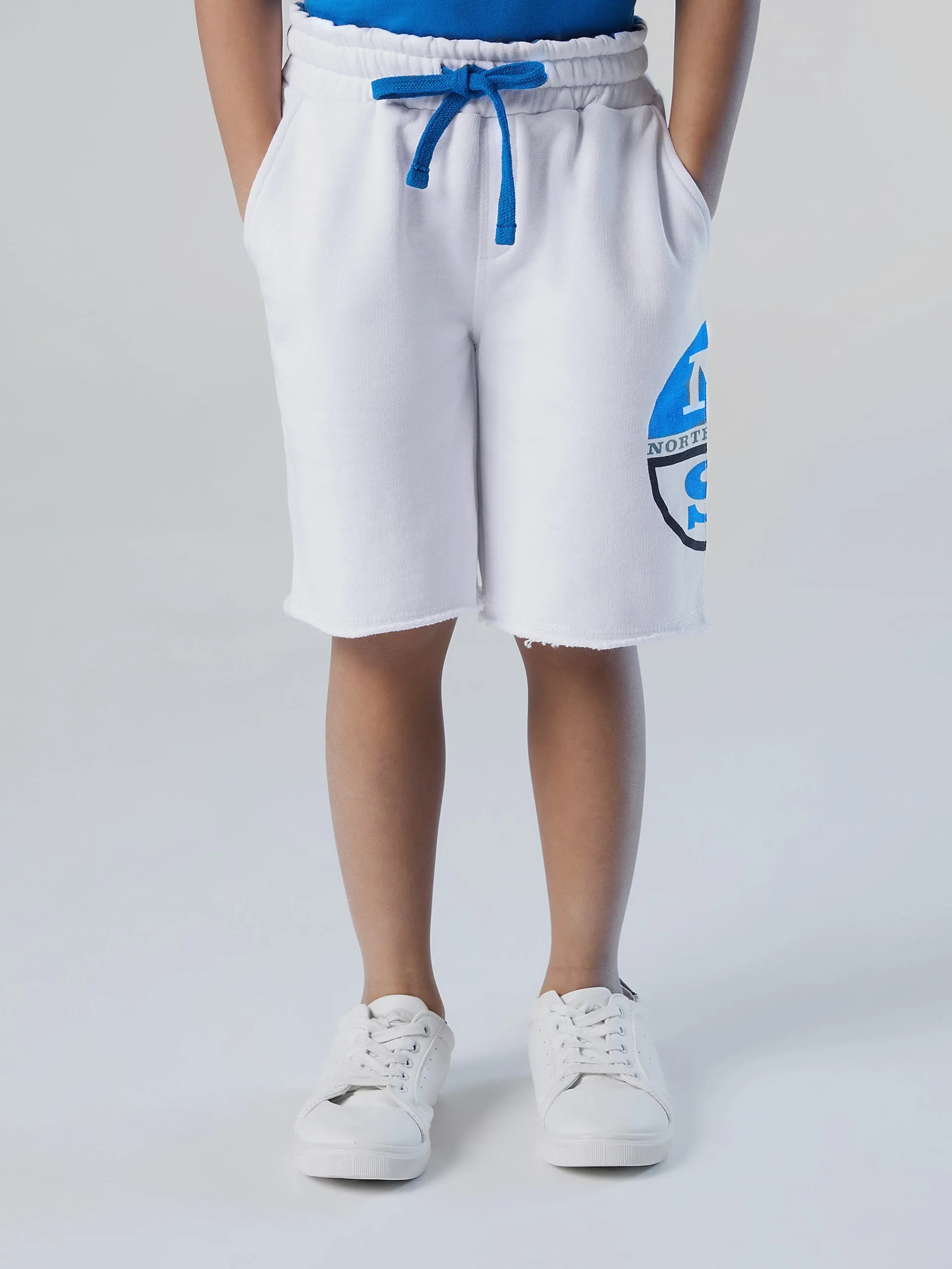 North Sails Bermuda in felpa con stampa* Outlet|Pantaloncini