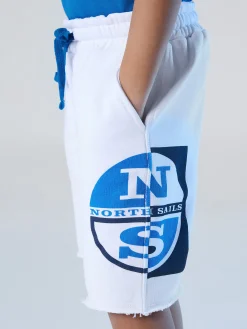 North Sails Bermuda in felpa con stampa* Outlet|Pantaloncini