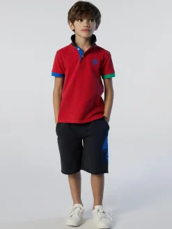 North Sails Bermuda in felpa con stampa* Outlet|Pantaloncini