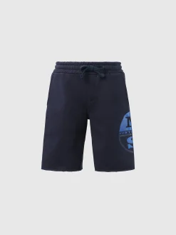 North Sails Bermuda in felpa con stampa* Outlet|Pantaloncini