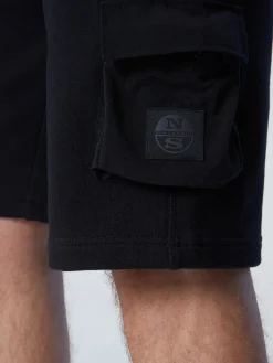 North Sails Bermuda in felpa con tasca*Uomo Outlet|Pantaloncini