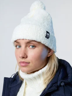 North Sails Berretto in bouclé con pon-pon*Donna Accessori