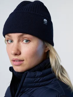 North Sails Berretto in cashmere a coste*Donna Accessori