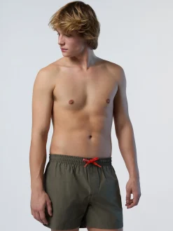 North Sails Boxer mare con logo*Uomo Outlet|Costumi Da Bagno