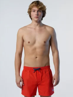 North Sails Boxer mare con logo*Uomo Outlet|Costumi Da Bagno