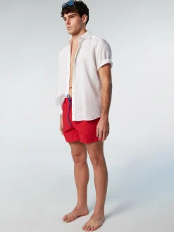 North Sails Boxer mare con logo*Uomo Outlet|Costumi Da Bagno