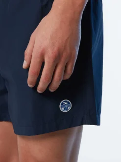 North Sails Boxer mare con logo*Uomo Outlet|Costumi Da Bagno