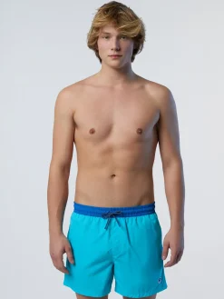 North Sails Boxer mare con patch*Uomo Outlet|Costumi Da Bagno