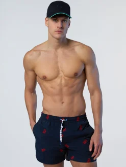 North Sails Boxer mare con ricamo*Uomo Outlet|Costumi Da Bagno