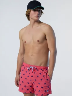 North Sails Boxer mare con ricamo*Uomo Outlet|Costumi Da Bagno