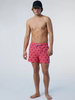 North Sails Boxer mare con ricamo*Uomo Outlet|Costumi Da Bagno