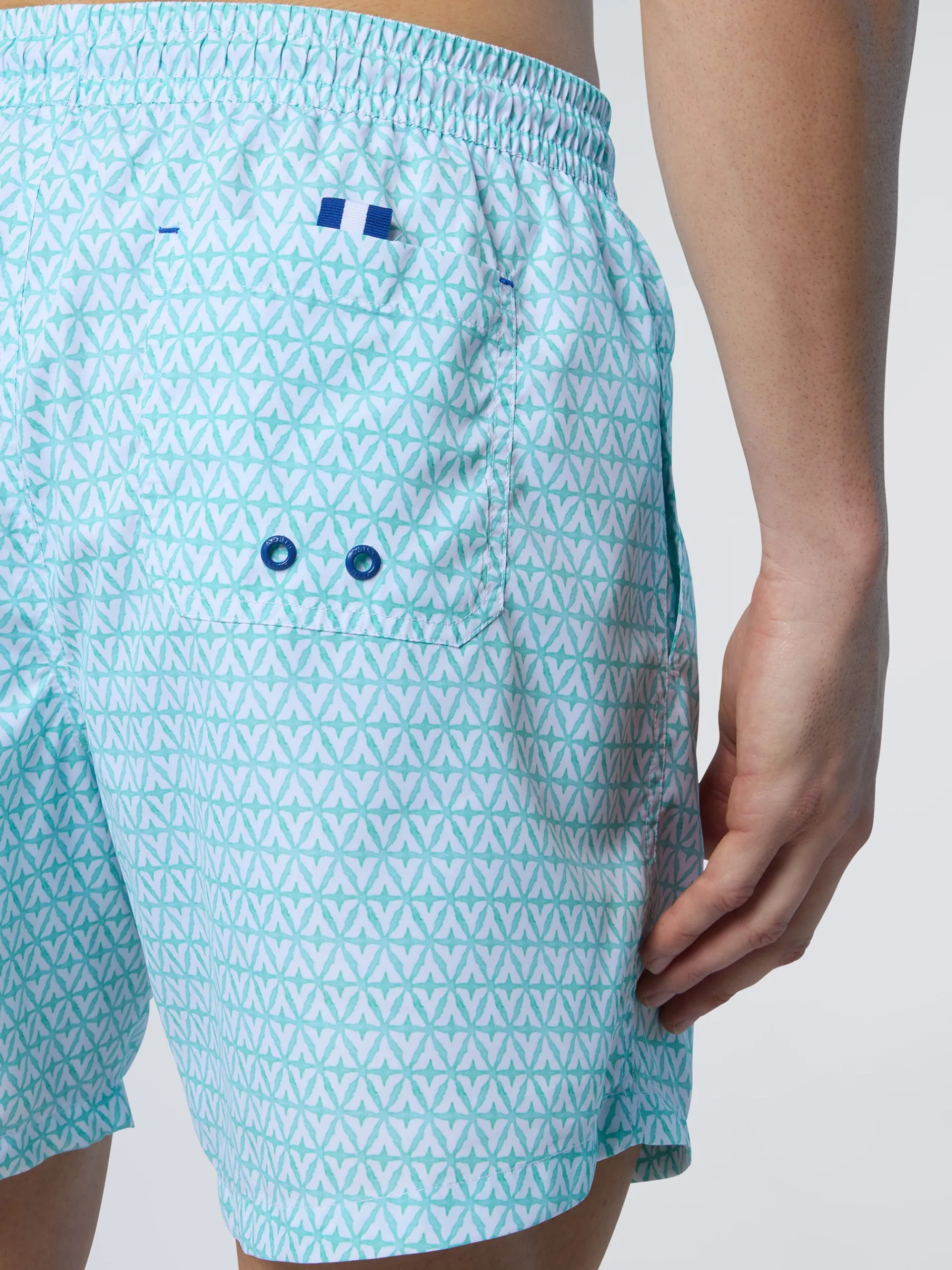 North Sails Boxer mare con stampa*Uomo Outlet|Costumi Da Bagno