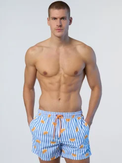 North Sails Boxer mare con stampa*Uomo Outlet|Costumi Da Bagno