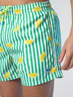 North Sails Boxer mare con stampa*Uomo Outlet|Costumi Da Bagno