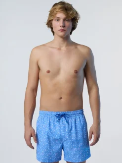 North Sails Boxer mare con stampa*Uomo Outlet|Costumi Da Bagno