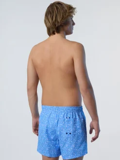 North Sails Boxer mare con stampa*Uomo Outlet|Costumi Da Bagno