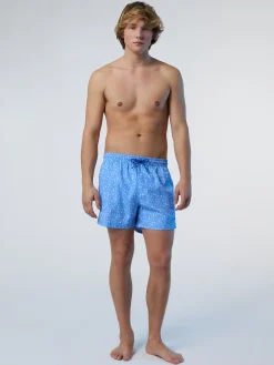 North Sails Boxer mare con stampa*Uomo Outlet|Costumi Da Bagno
