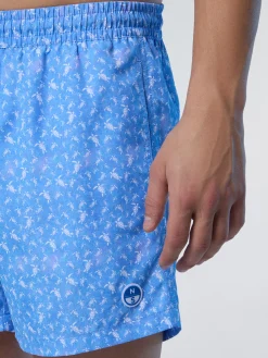 North Sails Boxer mare con stampa*Uomo Outlet|Costumi Da Bagno