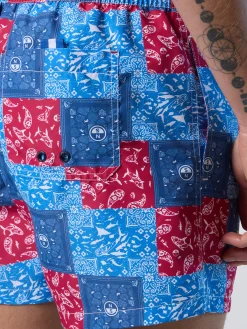 North Sails Boxer mare con stampa*Uomo Outlet|Costumi Da Bagno
