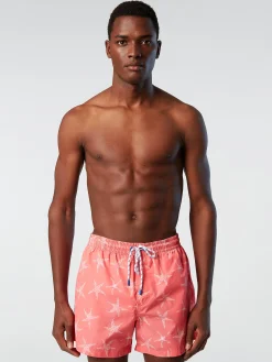 North Sails Boxer mare con stampa*Uomo Outlet|Costumi Da Bagno