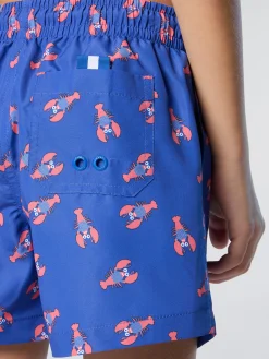 North Sails Boxer mare con stampa grafica* Outlet|Costumi Da Bagno