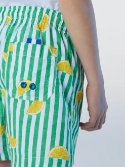 North Sails Boxer mare con stampa grafica* Outlet|Costumi Da Bagno