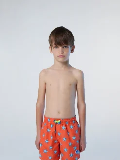 North Sails Boxer mare con stampa grafica* Outlet|Costumi Da Bagno