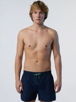 North Sails Boxer mare con stampa*Uomo Outlet|Costumi Da Bagno