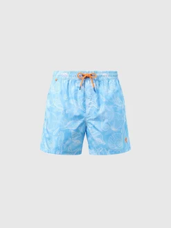 North Sails Boxer mare con stampa oceano*Uomo Outlet|Costumi Da Bagno