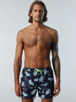 North Sails Boxer mare con stampa oceano*Uomo Outlet|Costumi Da Bagno