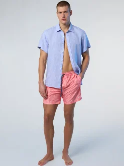 North Sails Boxer mare effetto lino*Uomo Outlet|Costumi Da Bagno