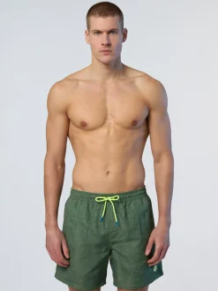 North Sails Boxer mare effetto lino*Uomo Outlet|Costumi Da Bagno