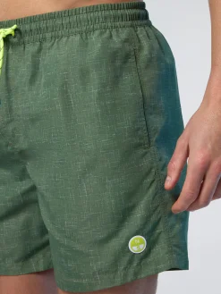 North Sails Boxer mare effetto lino*Uomo Outlet|Costumi Da Bagno