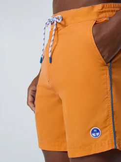 North Sails Boxer mare in nylon lavato*Uomo Outlet|Costumi Da Bagno