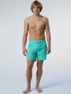 North Sails Boxer mare in nylon lavato*Uomo Outlet|Costumi Da Bagno