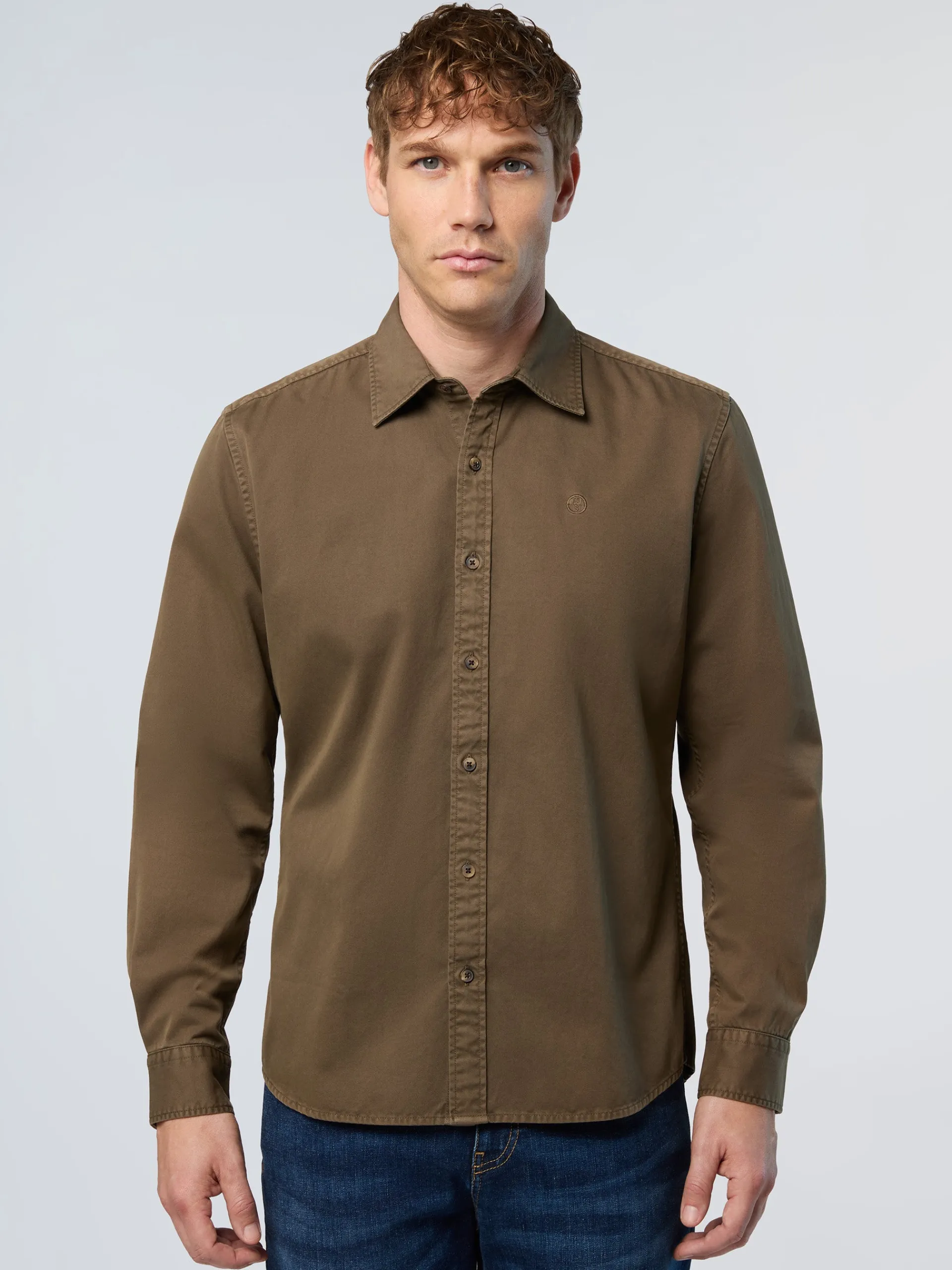 North Sails Camicia button-down in gabardina*Uomo Camicie