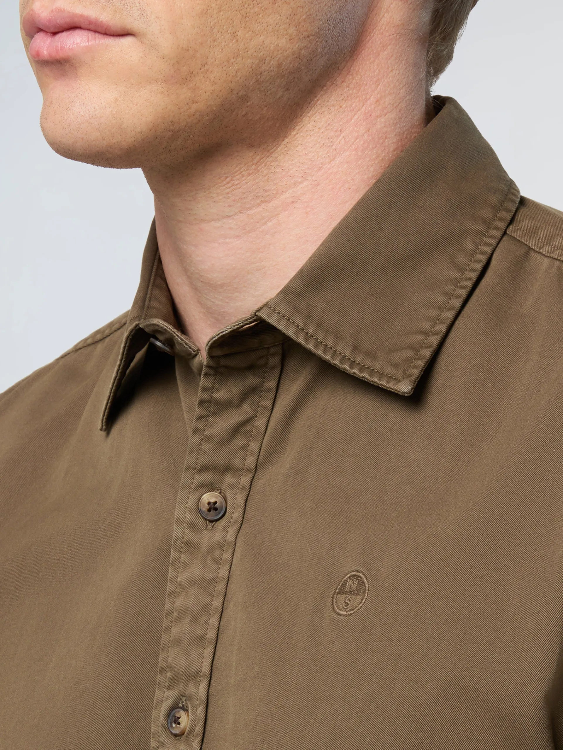 North Sails Camicia button-down in gabardina*Uomo Camicie