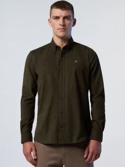 North Sails Camicia button-down in velluto*Uomo Camicie