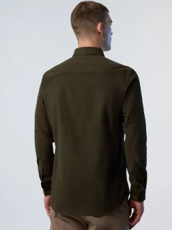 North Sails Camicia button-down in velluto*Uomo Camicie