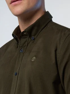 North Sails Camicia button-down in velluto*Uomo Camicie