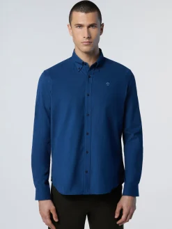 North Sails Camicia button-down in velluto*Uomo Camicie