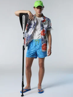 North Sails Camicia con stampa tropicale*Uomo Outlet|Camicie