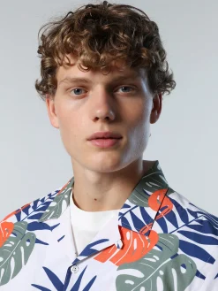 North Sails Camicia con stampa tropicale*Uomo Outlet|Camicie