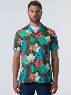 North Sails Camicia con stampa tropicale*Uomo Outlet|Camicie