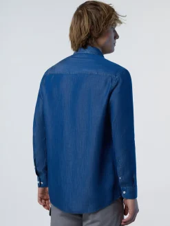 North Sails Camicia in chambray e TENCEL™*Uomo Outlet|Camicie