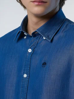 North Sails Camicia in chambray e TENCEL™*Uomo Outlet|Camicie